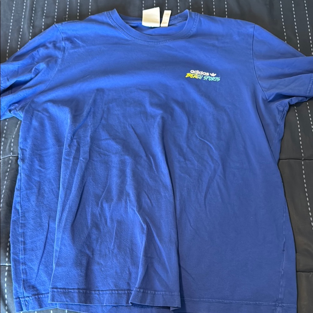 Adidas Blue Short Sleeve Tee